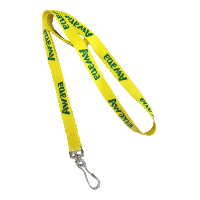 LAN-101 1/2in Flat Lanyard