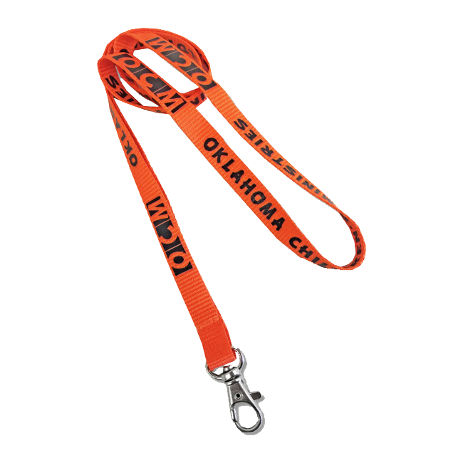 LAN-101 1/2in Flat Lanyard