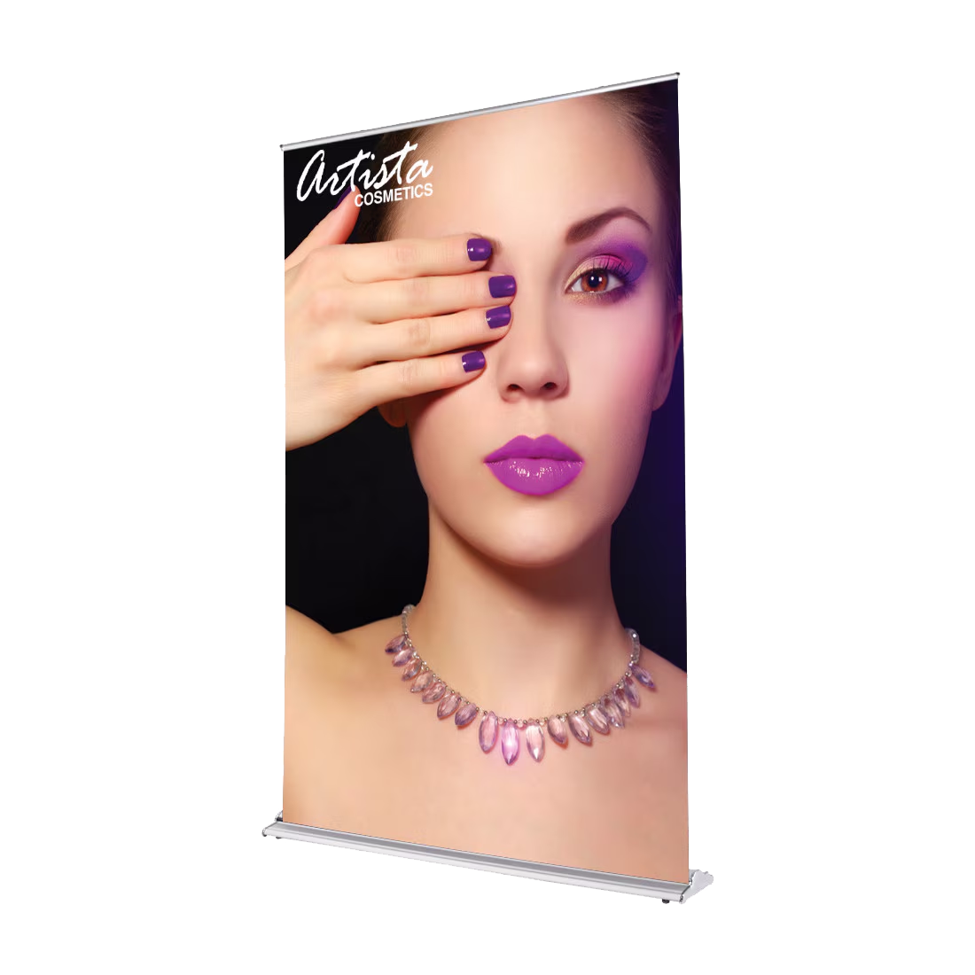 60in Silverstep Retractable Banner