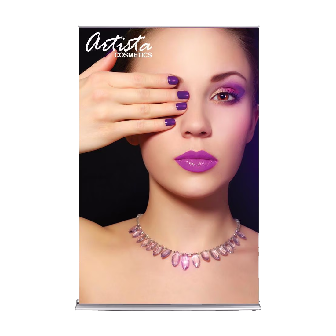 60in Silverstep Retractable Banner